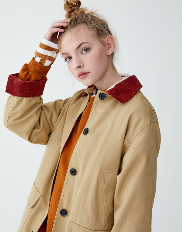 Long Sleeves Crop Top